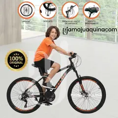 VELOX - Bicicleta Montañera Aro 24 «CROMOLY» Edición Limitada Dark Orange