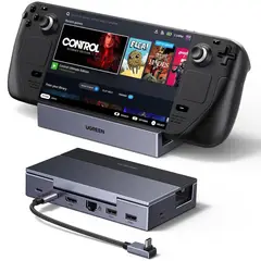 UGREEN - Docking Station 6-in-1 Steam Deck 4K@120Hz, 100W PD Gamer CM800 - 75126