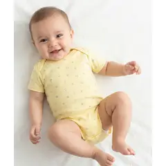 GENERICO - Body Cobertura Flores Amarillo