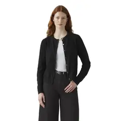LEVIS - Chompa Mujer Super Soft Crewneck Cardi Negro