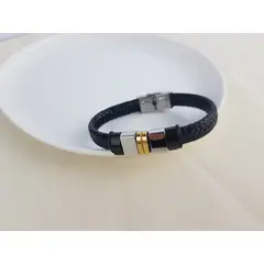GENERICO - PULSERA DE CABALLERO TRENZADA