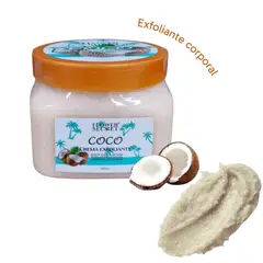 GENERICO - Exfoliante Corporal de AZUCAR Y SAL 500ML COCO