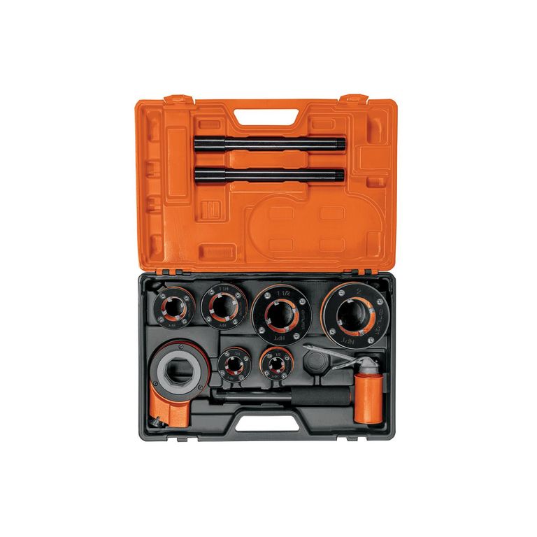 Juego de 9 tarrajas para tubo