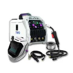 NEO - Soldadora Inversora Mig Flux 140A + Careta Fotosensible