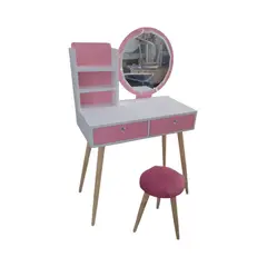 GENERICO - Tocador rosado el toque perfecto para tu espacio