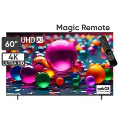 LG - Televisor 60" UHD 4K ThinQ AI SMART TV 60UA8050PSA