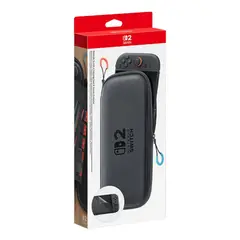 NINTENDO - Estuche Y Protector De Pantalla Switch 2 Negro