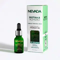 GENERICO - Nevada Serum Biotina y Romero Pestañas Cejas Cabello 15ml