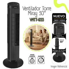 MIRAY - Ventilador Torre 30 VMTT-933