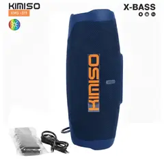GENERICO - Parlante Bluetooth Kimiso Recargable Portátil Luces Led RGB Bocina Inalámbrica KMS- 311