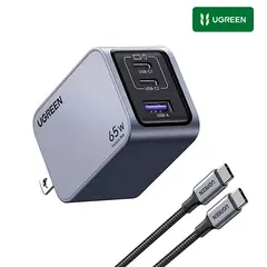 UGREEN - X755 Cargador De Pared Nexode Pro Carga Rapida 65w