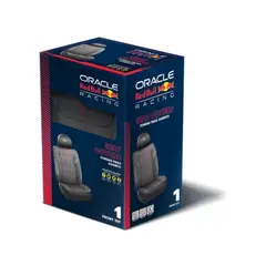 RED BULL - Funda De Asientos Delanteros Racing Universal Negro 6Pcs