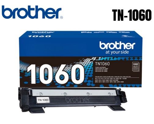 TONER TN-1060, NEGRO, 1000 PAG, HL-1112, DCP-1512 P/N: TN-1060