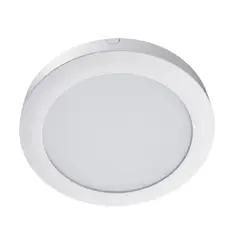 EXTRALED - Panel Led Adosable Circular 24w Luz Blanca 6500K De Policarbonato