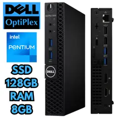 DELL - MINI PC OPTIPLEX 3050 INTEL PENTIUM SSD 128GB RAM 8GB