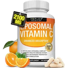 GENERICO - Liposomal de 2100 mg de alta absorción soluble en grasa VIT C