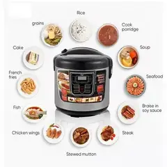 GENERICO - OLLA DE PRESIÓN ELÉCTRICA MULTIFUNCIONAL RAF R-166B 5 L