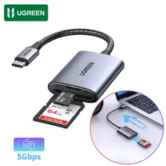 UGREEN - Lector De Tarjetas De Memoria Micro SD Alta Velocidad 312MB/s para Fotografía y Video 4K/8K