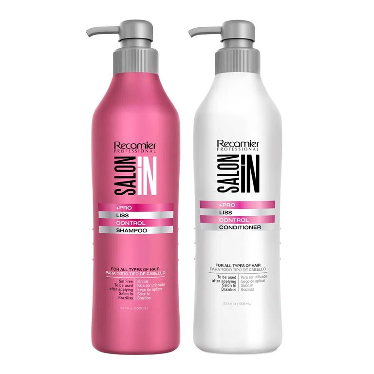 Liss Control Shampoo y Acondicionador 1000ml