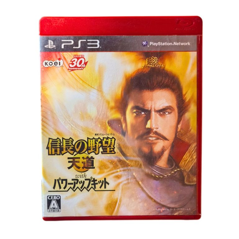 Nobunagas Ambition Tendou with Power Jap version PS3 Open Box