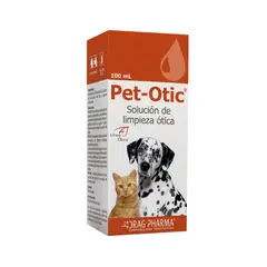 Dragpharma - Pet Otic Solución de limpieza Ótica para Perros y Gatos 100 ml