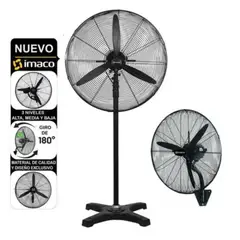 Imaco - Ventilador Industrial 30" 2 en 1 (Pedestal y Pared) - 240W - FS30240