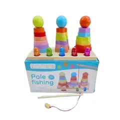 GENERICO - TORRE X3 CON PESCA PARA NIÑOS