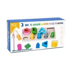 GENERICO - JUEGO APILABLE CON PESCA PARA NIÑOS