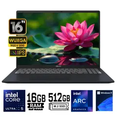 ASUS - Laptop VivoBook 16 X1607CA-MB058 Intel Core Ultra 5 - 255H Ram 16Gb SSD 512Gb 16" WUXGA Win11