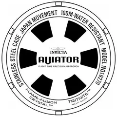 INVICTA - Reloj Aviator Exclusive 19270 Hombre