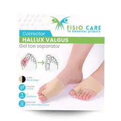 GENERICO - Corrector de juanete TALLA L NEGRO con separador de dedos