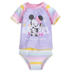 DISNEY CLASICOS - Traje de baño Minnie mouse 12-18 meses para niñas
