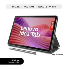 LENOVO - Tablet Idea Tab 11" 2.5K 90Hz MediaTek Dimensity 6300 4GB 128GB
