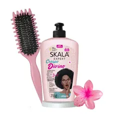 SKALA - Crema de Peinar y Protector Térmico (hasta 230°C) Para Rizos en Transición