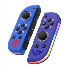 CORRERREY - JOY-2 controladores inalámbricos RGB para Nintendo Switch Joypad LR