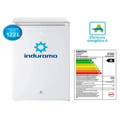 INDURAMA - Frigobar RI-159BL 122 L – Blanco