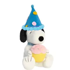 GENERICO - Peluche Soopy Cumpleañero Importado - Mide 38 cms alto