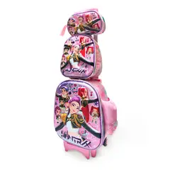 GENERICO - Mochila Kpop Las Guerreras Set de 3 piezas - Mochila Huntrix - Mochila Cazadoras de demonios