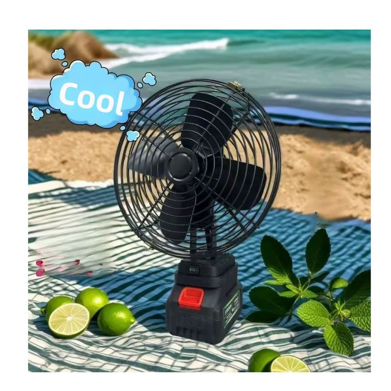 VENTILADOR PORTATIL CON DOBLE BATERIA