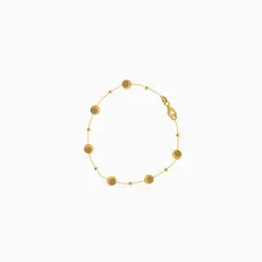 ALDO & CO - Pulsera oro amarillo 18K con beads