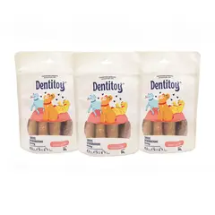 DENTITOY - Snacks de Vacuno Muslitos Bolsa 500g Pack x 3