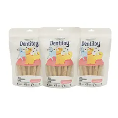 DENTITOY - Snacks de Vacuno Bolsa 250g Pack x 3