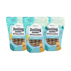 DENTITOY - Barritas de Vacuno y Zanahoria Gourmet Bolsa 500g Pack x 3
