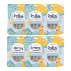 DENTITOY - Barritas de Vacuno y Camote Gourmet Bolsa 6 unid Pack x 6