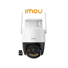 IMOU - Cámara Vigilancia Cruiser SC 8MP Detección Personas Visión Noche Color Luz Advertencia 64GB