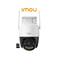 IMOU - Cámara Vigilancia Cruiser SC 8MP Detección Personas Visión Noche Color Luz Advertencia 128GB