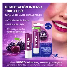 GENERICO - NIVEA Blackberry Shine Hidratación Prolongada con Color Budéo Natural