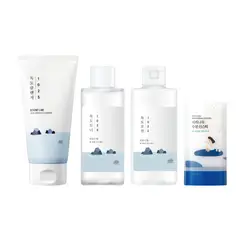 ROUND LAB - 1025 DOKDO CLEANSER + TONER + LOTION + SUN STICK SET