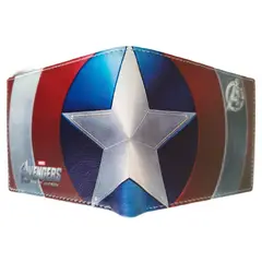 GENERICO - BILLETERA ESCUDO CAPITAN AMERICA