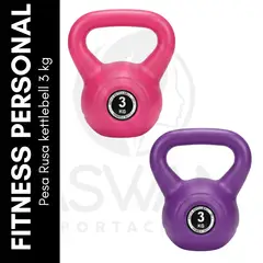 GENERICO - Pesa Rusa kettlebell 3 kg